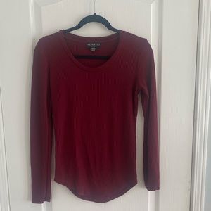 Revamped Ribbed Long Sleeve Shirt